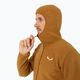 Men's Salewa Nuvolo EN fleece sweatshirt golden brown melange 4