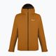 Men's Salewa Puez GTX Paclite rain jacket golden brown