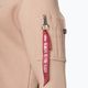 Men's Alpha Industries Back Print Zip sweatshirt dusty coral 4