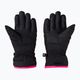 Reusch Alan children's ski gloves black/pink 60/61/115 2