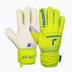 Reusch Attrakt Grip Finger Support Goalkeeper Gloves Yellow 5270810 5