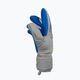 Reusch Attrakt Freegel Silver Finger Support Junior children's goalkeeping gloves grey 5272230-6006 6