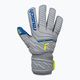 Reusch Attrakt Silver grey children's goalkeeping gloves 5272215 6
