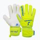Reusch Attrakt Grip children's goalkeeping gloves yellow 5272815 5