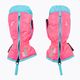 Reusch Ben Mitten children's ski gloves knockout pink/bachelor button 3