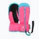 Reusch Ben Mitten children's ski gloves knockout pink/bachelor button 5