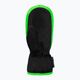 Children's ski glove Reusch Ben Mitten black/neon green 7