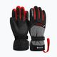 Reusch Flash Gore-Tex children's ski glove black/black melange/fire red