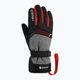 Reusch Flash Gore-Tex children's ski glove black/black melange/fire red 2