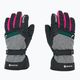 Reusch Flash Gore-Tex children's ski gloves black/black melange/pink glo 3