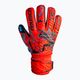 Reusch Attrakt Silver Roll Finger Junior Children's Goalkeeper Gloves Red 5372217-3333 4
