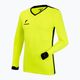 Children's goalkeeper shirt Reusch Match Longsleeve Padded Junior yellow 5321700