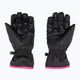 Reusch children's ski gloves Alan black/pink glo 2