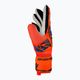 Reusch Attrakt Solid hyper orange/electric blue goalkeeper gloves 4