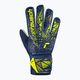 Reusch Attrakt Starter Solid Junior premium blue/sfty yellow children's goalie gloves 2