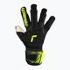 Reusch Attrakt Freegel Gold Finger Support Junior goalkeeper gloves black/safety yellow 2