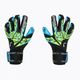 Reusch Attrakt Aqua goalkeeper gloves black/fluo lime/aqua