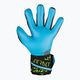 Reusch Attrakt Aqua goalkeeper gloves black/fluo lime/aqua 6