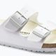 BIRKENSTOCK Arizona BF Narrow triples white slides 9