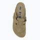 BIRKENSTOCK Boston SFB VL Narrow faded khaki slides 5