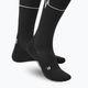 CEP Heartbeat women's compression running socks black WP20KC3 7
