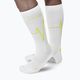 CEP Heartbeat men's compression running socks white WP30PC2 6