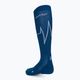 CEP Heartbeat blue men's compression running socks WP30NC2 2