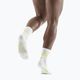 CEP Heartbeat men's compression running socks white WP3CPC2 5