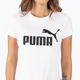 Women's training t-shirt PUMA ESS Logo Tee white 586774 02 4