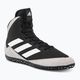 Adidas Mat Wizard 5 boxing shoes black and white FZ5381