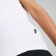 Women's PUMA ESS+ Metallic Logo Tee puma white/silver metallic 7