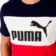 Men's training t-shirt PUMA ESS+ Colorblock Tee navy blue and red 848770 06 5