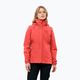 Jack Wolfskin Stormy Point 2L women's rain jacket vibrant red