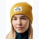 Jack Wolfskin Badge mustard winter beanie 4