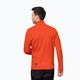 Jack Wolfskin men's Kolbenberg fleece sweatshirt orange 1710521 2