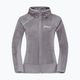 Jack Wolfskin women's Rotwand Hooded fleece sweatshirt grey 1710741 7