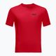 Jack Wolfskin men's trekking t-shirt Tech red 1807071_2206 3