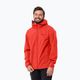 Jack Wolfskin men's rain jacket Elsberg 2.5L red 1115881_2193_003