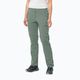 Women's softshell trousers Jack Wolfskin Glastal Zip Off green 1508151_4151_042