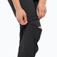 Jack Wolfskin women's softshell trousers Glastal Zip Off black 1508151_6000_042 4