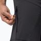 Jack Wolfskin men's softshell trousers Glastal black 1508221 3
