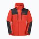 Jack Wolfskin men's Jasper 3in1 strong red rain jacket 9