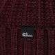 Women's winter beanie Jack Wolfskin Highloft Knit Beanie boysenberry 4