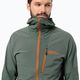 Jack Wolfskin men's softshell jacket Alpspitze Hoody hedge green 3