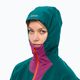 Jack Wolfskin women's softshell jacket Alpspitze Hoody sea green 4