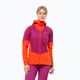 Jack Wolfskin Alpspitze Ins Hybrid new magenta women's rain jacket