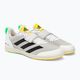 adidas The Total training shoes white and grey 4