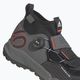 Men's MTB cycling shoes adidas FIVE TEN Trailcross Pro Clip In grey five/core black/red 11