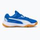 PUMA Solarflash Jr II children's volleyball shoes blue and white 106883 03 2