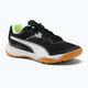 PUMA Solarflash II volleyball shoe black and white 106882 01